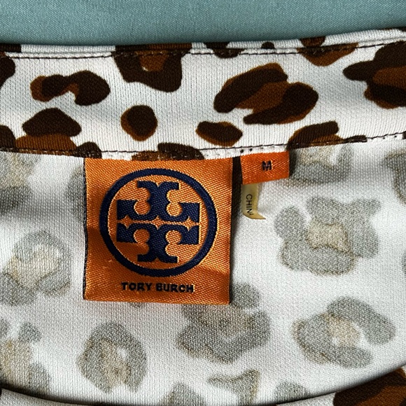 *FINAL PRICE* TORY BURCH Animal Print Gladys Dress Size Medium - Picture 7 of 9